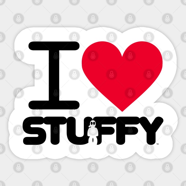 i heart STUFFY Sticker by PhillipEllering